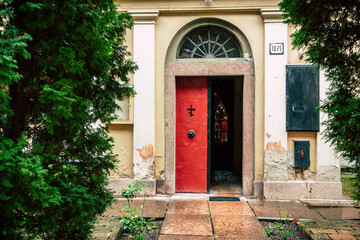  Serbian Orthodox Church Interior and Exterior in Komarom, Komarno, Slovakia