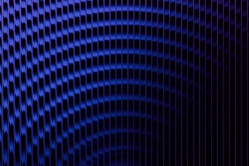Fototapeta premium Deep blue, patterned grid, geometric, abstract