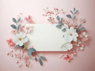 Rose Pattern Floral Texture Concept