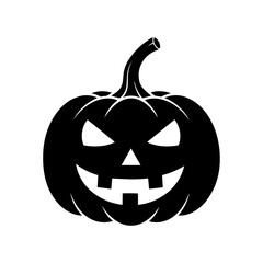 Spooky Jack-O'-Lantern Illustration