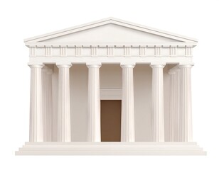 3D model of an ancient temple