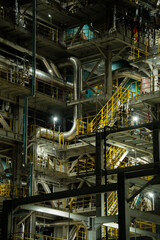 oil refinery plant