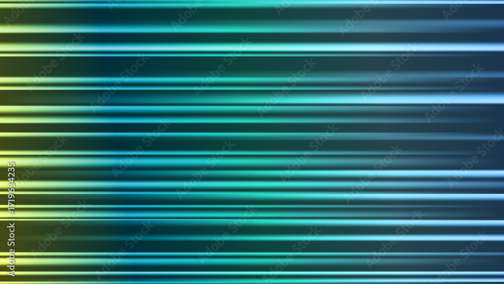 Poster abstract background with horizontal rays