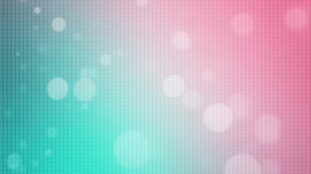 Abstract Pink and Teal Bokeh Background