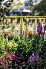 Vibrant Spring Flower Garden