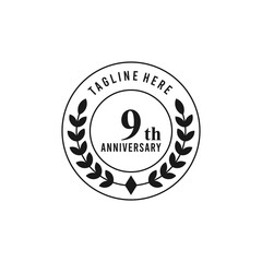 anniversary logo design, celebrating, commemorative logo, anniversary, birthday, party, thanksgiving, celebration, vector, badge, vintage, congratulations, greeting, invitation, certificate, template