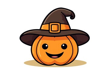 Halloween pumpkin halloween cartoon hat.