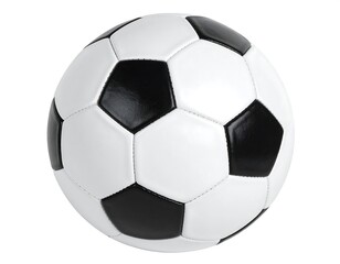 Soccer ball, black and white panels