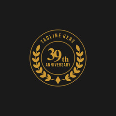 anniversary logo design, celebrating, commemorative logo, anniversary, birthday, party, thanksgiving, celebration, vector, badge, vintage, congratulations, greeting, invitation, certificate, template