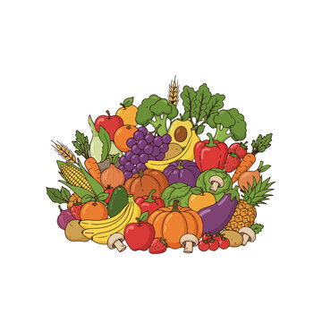 fruits and vegetables