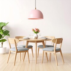 Fototapeta premium Modern Dining Room Interior