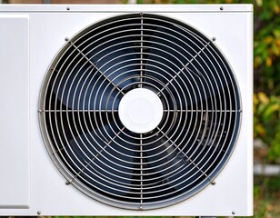 Exterior unit of a home air conditioner