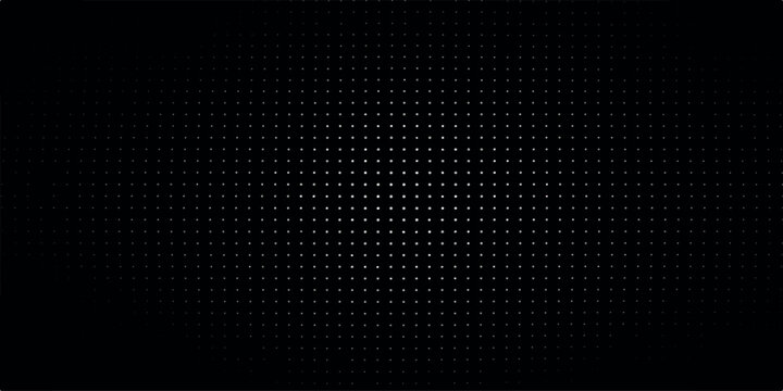 dark abstract background grid small white dots subtle glowing pattern depth technological sophistication