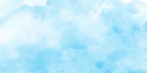 Abstract watercolor blue sky, painterly clouds and gradient, white clouds in a gentle watercolor style image, watercolor painting of a bright blue sky above a landscape of soft.