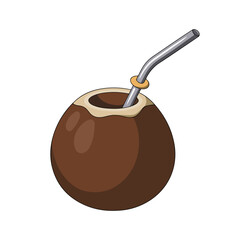 cocktail drink glass icon vector