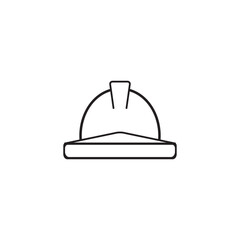 worker helmet icon