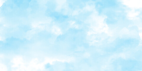 Blue sky in grunge style, White cumulus clouds on blue sky, closeup of white clouds in the sky with the sunlight in the daytime showing freedom, beautiful nature in the morning.