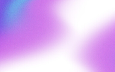 Abstract vibrant purple and blue blurred shapes with black edges