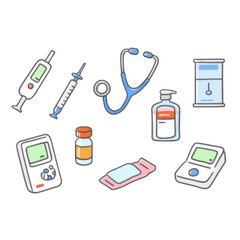 set of icons for mobile devices