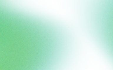 Abstract artwork with two dark shapes against a soft, gradient teal and light green background