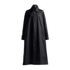 black gown on a hanger