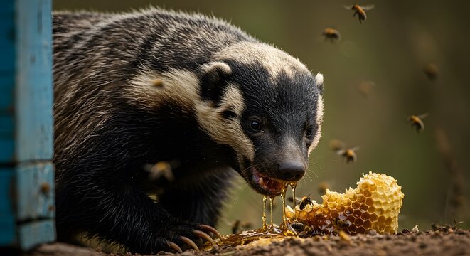 Honey Badger and the Honeycomb