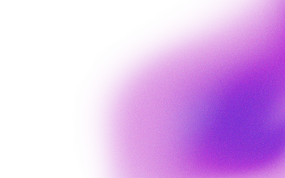 Abstract, vibrant, magenta-purple blob with a textured edge against a black background