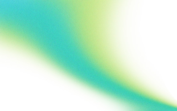 Abstract, flowing, vibrant colors, green, teal, yellow, gradient, sharp edges, organic shape,  on black background