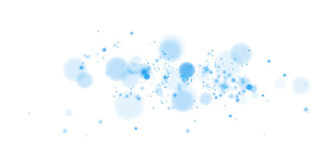 Shiny Blue Bokeh Christmas Background for Festive Holiday Events, New Year Party, Glamour and Celebration Design