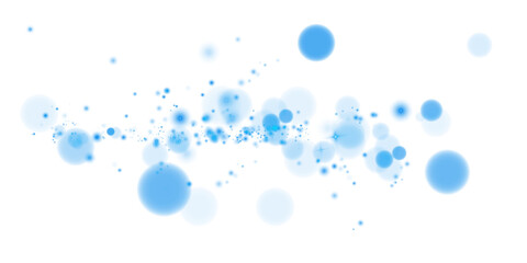 Glowing Blue Sparkle and Shine Wallpaper with Bokeh Texture Luxury Holiday, Disco and Sylvester Light Effects