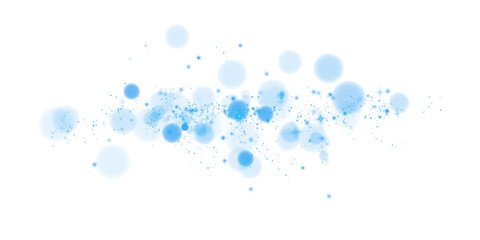 Glowing Blue Sparkle and Shine Wallpaper with Bokeh Texture Luxury Holiday, Disco and Sylvester Light Effects