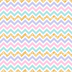 seamless zigzag, chevron pattern and background vector illustration