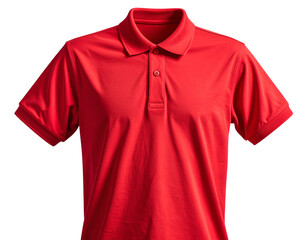  “Casual Polo Shirt in Bright Color, isolated on a transparent background”.