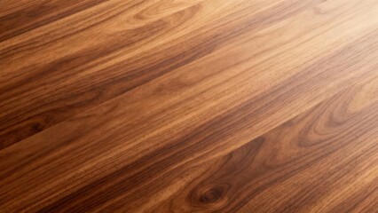 view of a rich, warm-toned wooden surface, showcasing intricate wood grain patterns.