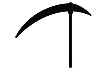 scythes vector icon silhouette