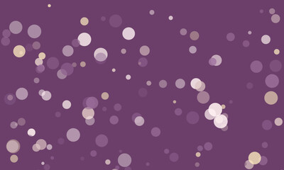 Abstract Background with Floating Circles and Bubbles in Shades of Purple and Beige creating a mesmerizing visual texture for creative projects and design elements