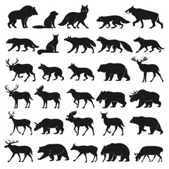 Abstract geometric design with bold color palette and clean typography