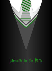 Fototapeta premium Wizard Party Invitation - Magic Party - Halloween