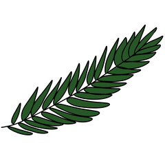 Green Leaves Illustration