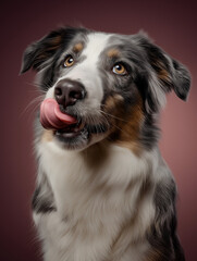 Doberman dog portrait