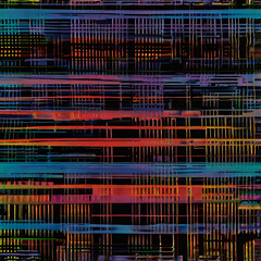 No signal TV background, distorted CRT static pattern, VHS analog noise effect, RGB color shift static.