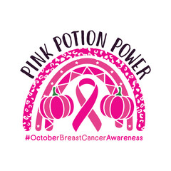 Pink power breast cancer awareness