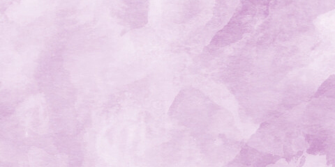 Abstract purple watercolor texture on white paper creating decorative artistic, with subtle rainbow pastel hues, purple watercolor design with delicate watermarks.