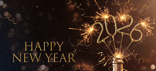 New Years Eve Party background greeting card
