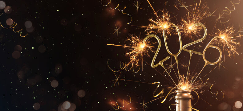 New Years Eve Party background greeting card