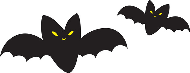 Halloween Bat Character Illustration / 할로윈 박쥐 캐릭터 일러스트