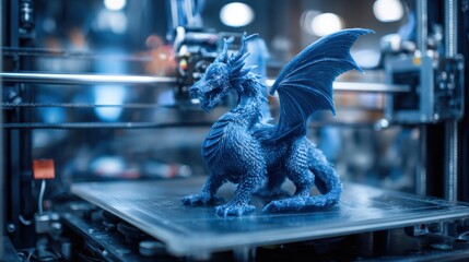 blue dragon 3d printing process