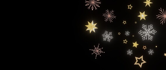 Elegant winter design. Perfect for holiday cards, websites, and social media. Download this free stock photo now!