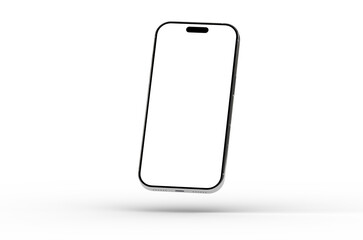 Clean, realistic smartphone mockup. Perfect for app presentations and website designs.