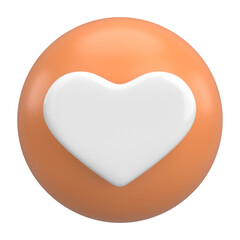 3D Illustration Of Bookmark Icon.